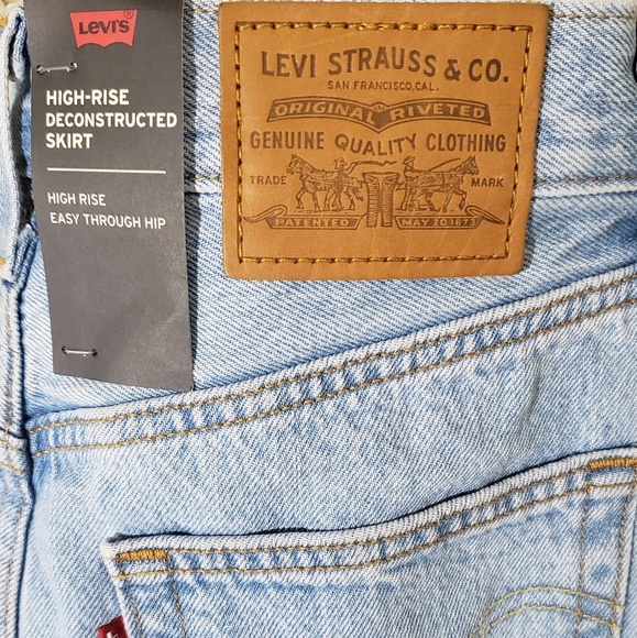 Levi's Deconstructed Skirt - Picture 6 of 7